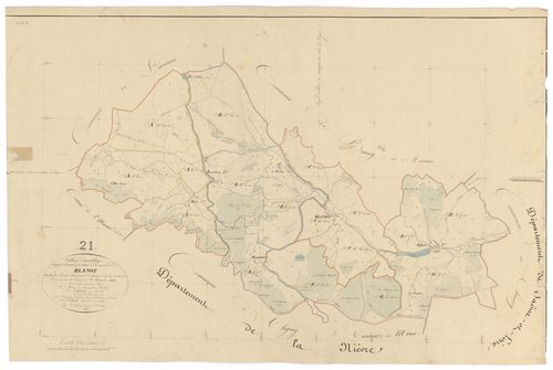 Blanot - Tableau d'assemblage - 3 P PLAN 86/1