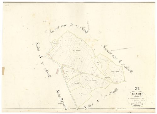 Blanot - Section A3 - 3 P PLAN 86/4