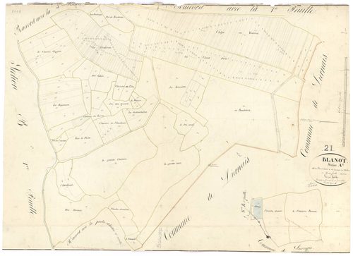 Blanot - Section A4 - 3 P PLAN 86/5