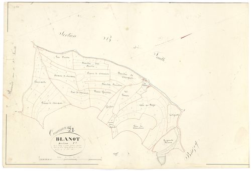 Blanot - Section C1 - 3 P PLAN 86/10