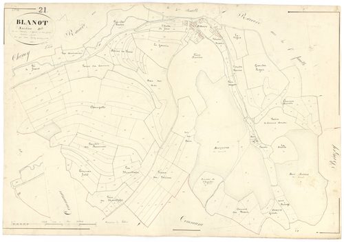 Blanot - Section D2 - 3 P PLAN 86/15