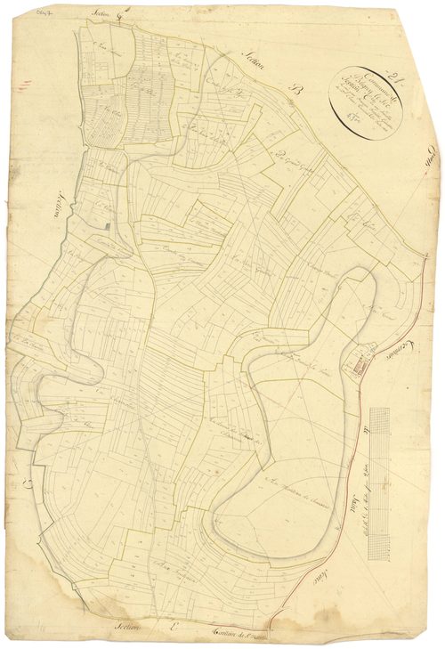 Bligny-le-Sec - Section C - 3 P PLAN 88/4