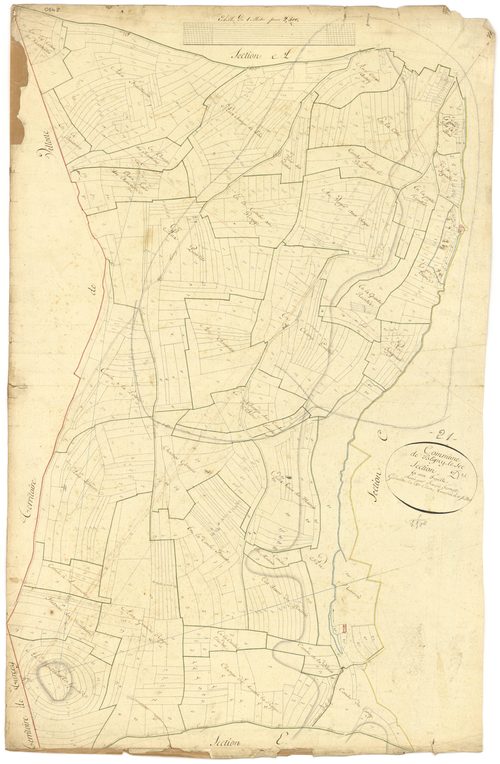Bligny-le-Sec - Section D - 3 P PLAN 88/5