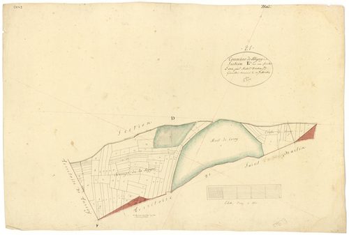 Bligny-le-Sec - Section E - 3 P PLAN 88/6
