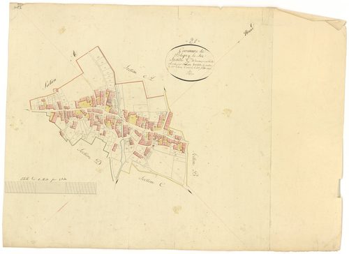 Bligny-le-Sec - Section G - 3 P PLAN 88/8