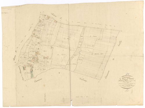 Bligny-lès-Beaune - Section D - 3 P PLAN 89/6