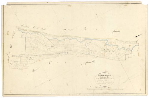 Bligny-sur-Ouche - Section B1 - 3 P PLAN 90/7