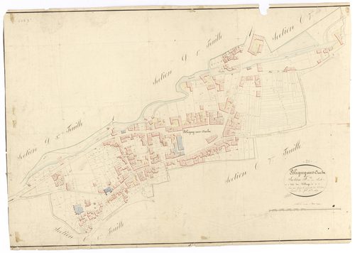 Bligny-sur-Ouche - Section F - 3 P PLAN 90/27