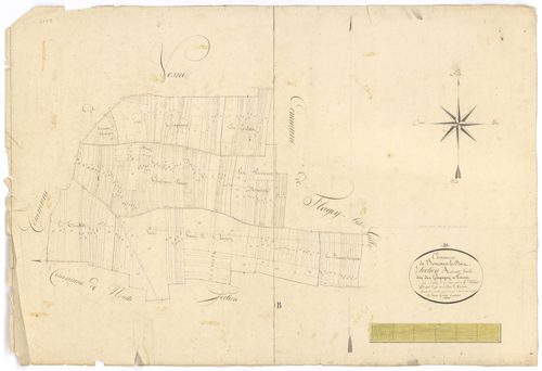 Boncourt-le-Bois - Section A - 3 P PLAN 91/2