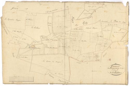 Boncourt-le-Bois - Section B - 3 P PLAN 91/3