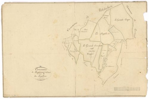 Boncourt-le-Bois - Section D - 3 P PLAN 91/5