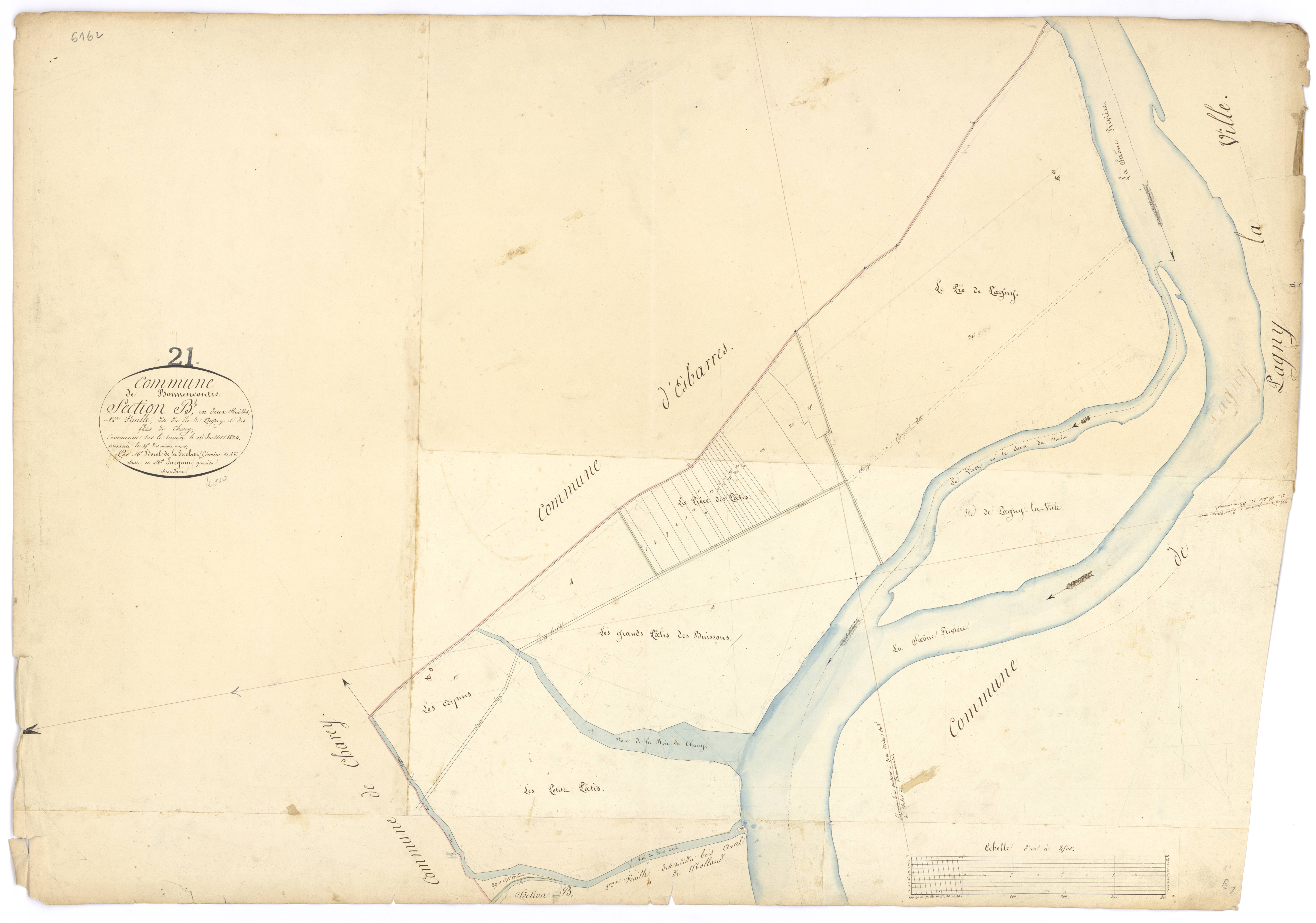 Bonnencontre - Section B1 - 3 P PLAN 92/4