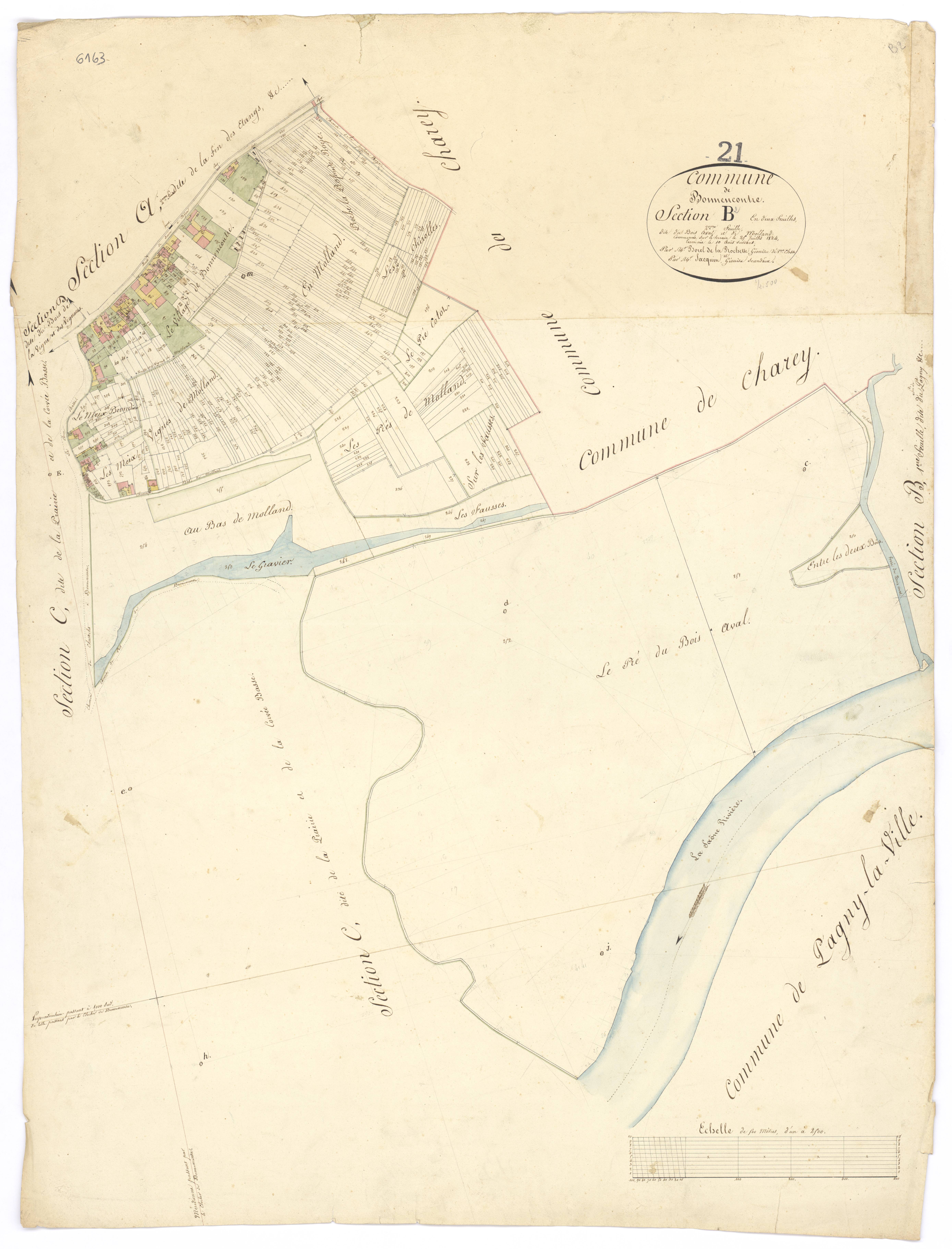 Bonnencontre - Section B2 - 3 P PLAN 92/5