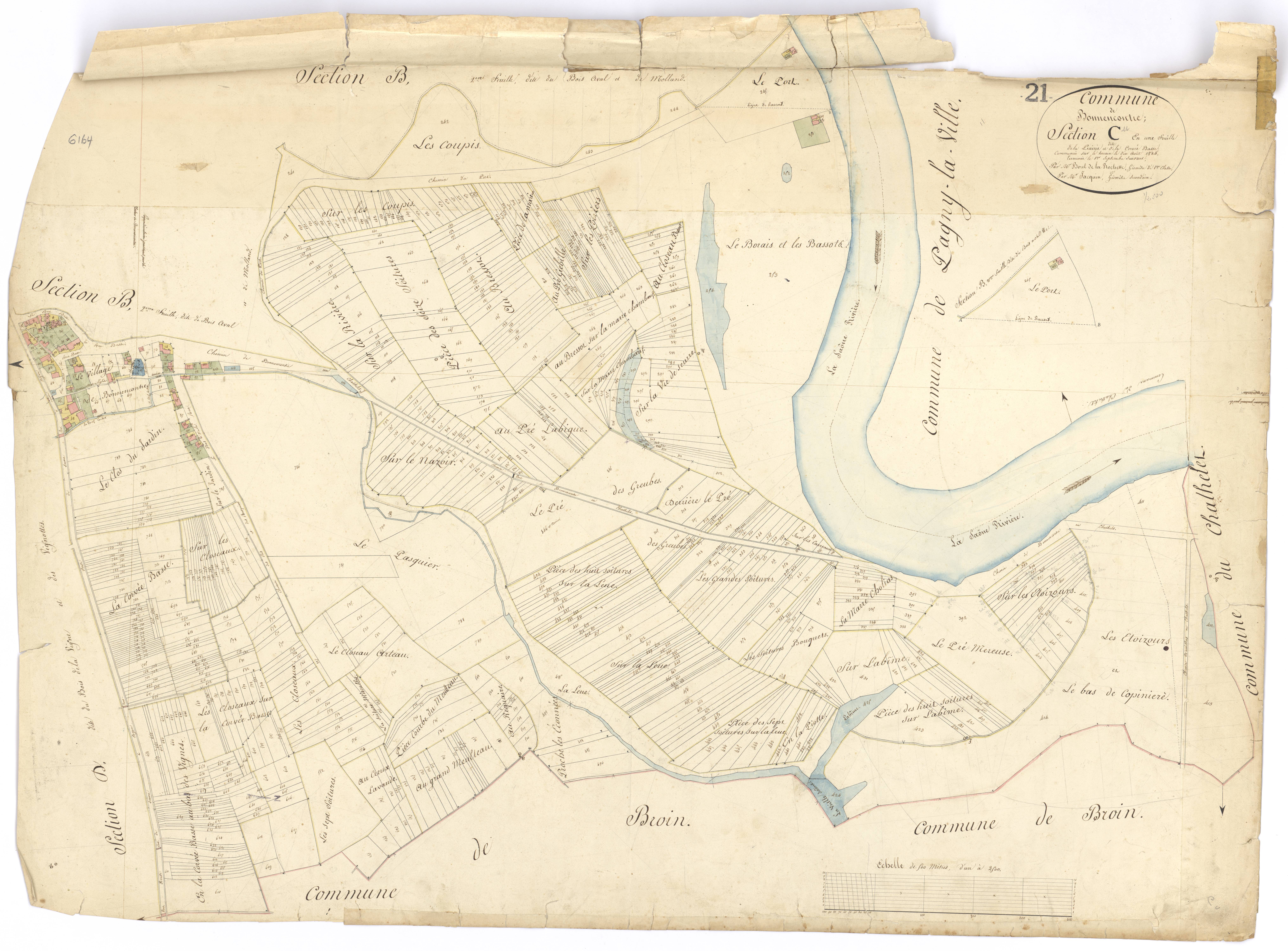 Bonnencontre - Section C - 3 P PLAN 92/6
