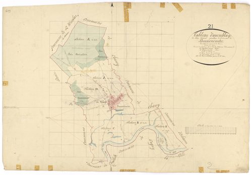 Bonnencontre - Tableau d'assemblage - 3 P PLAN 92/1
