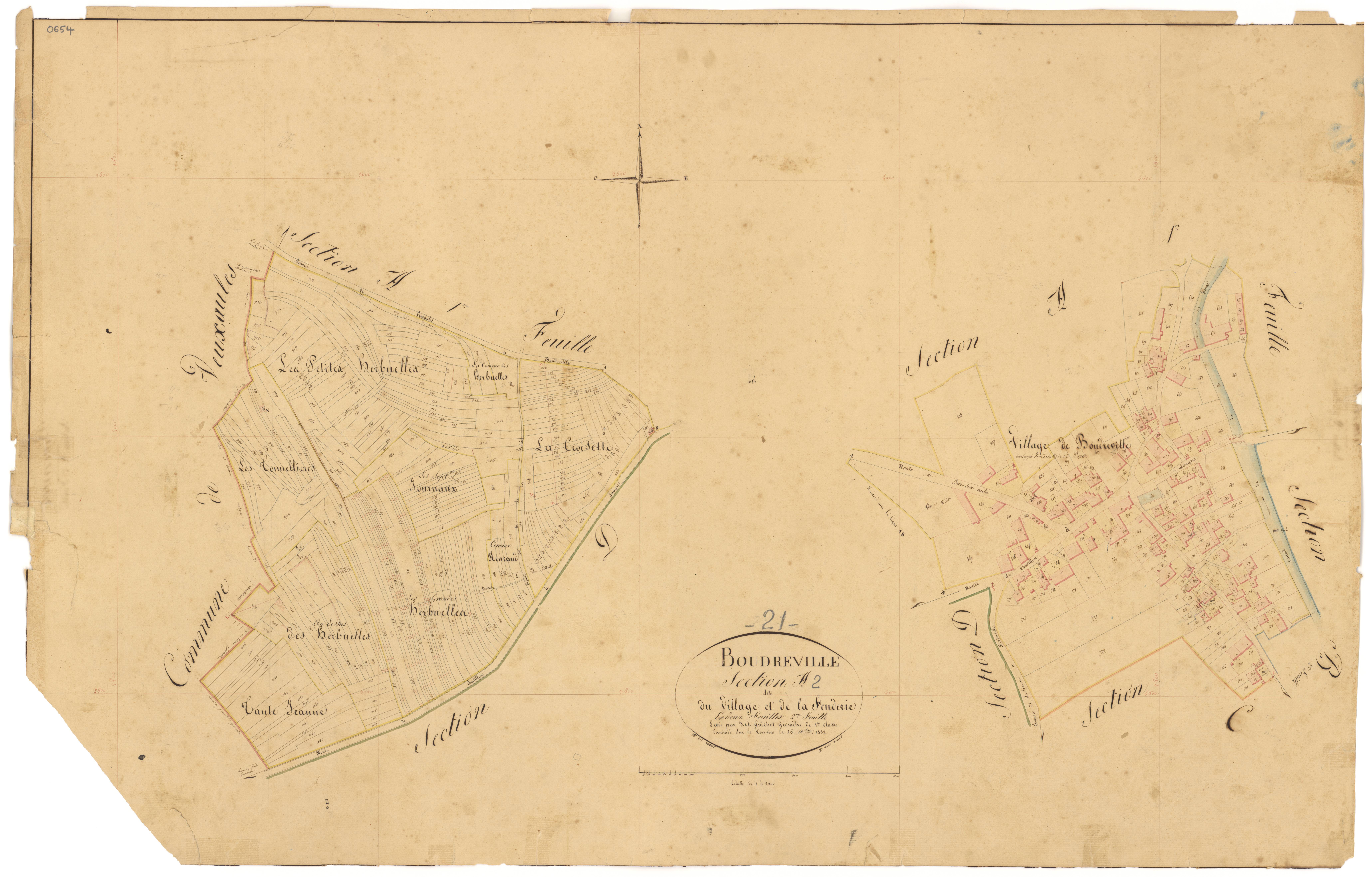 Boudreville - Section A2 - 3 P PLAN 93/3