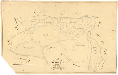 Boudreville - Section B2 - 3 P PLAN 93/5