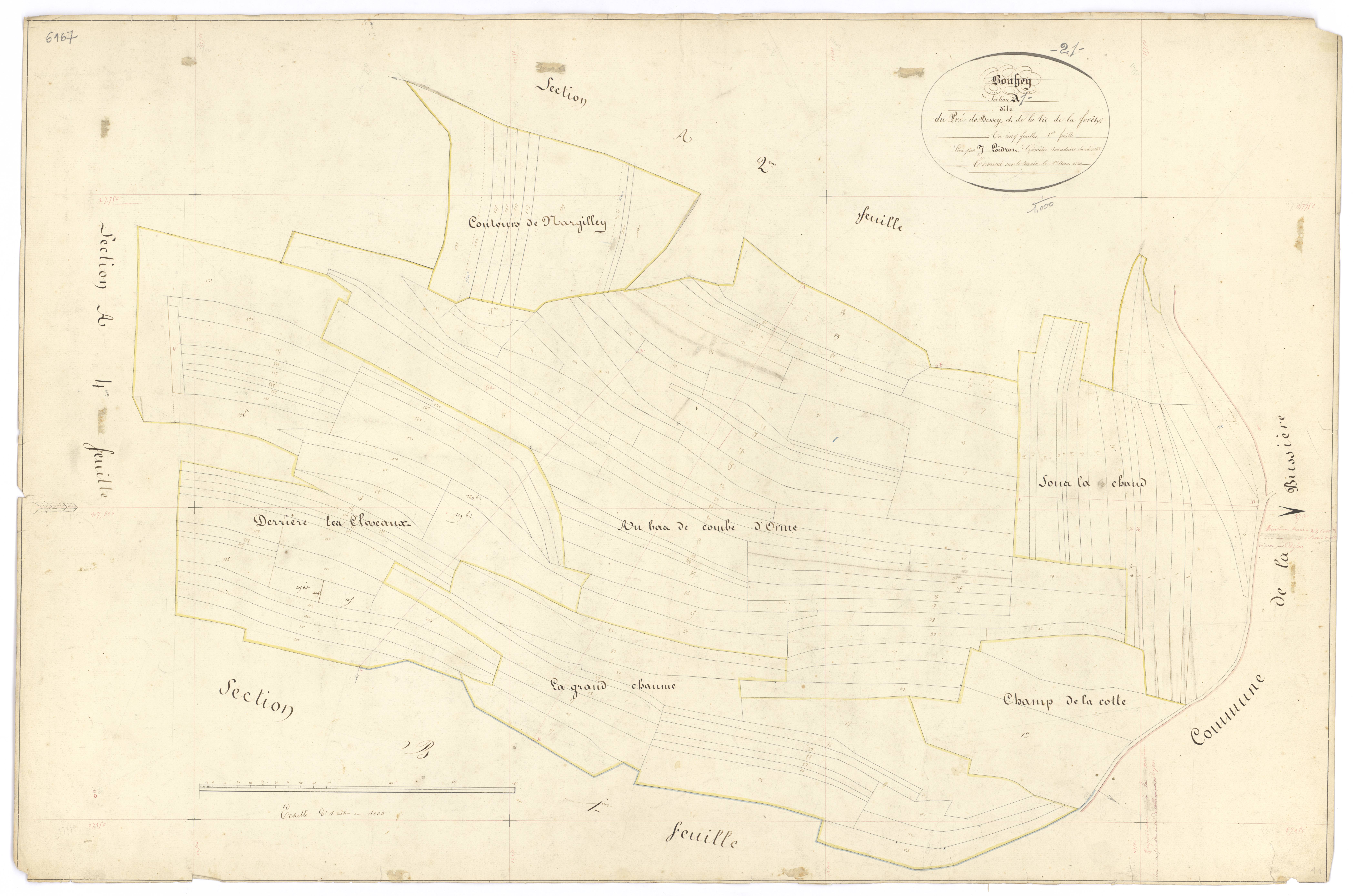 Bouhey - Section A1 - 3 P PLAN 94/2