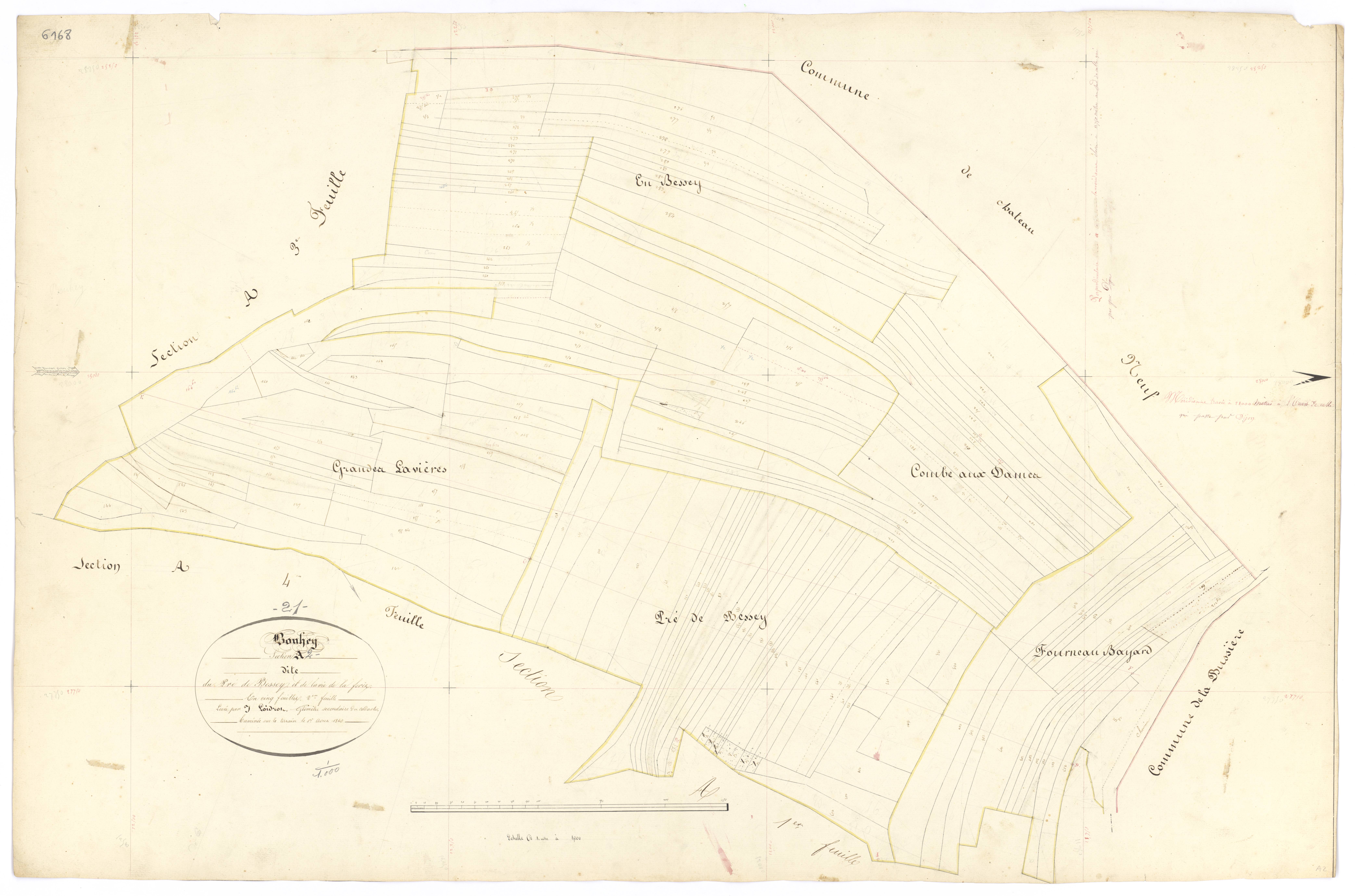 Bouhey - Section A2 - 3 P PLAN 94/3