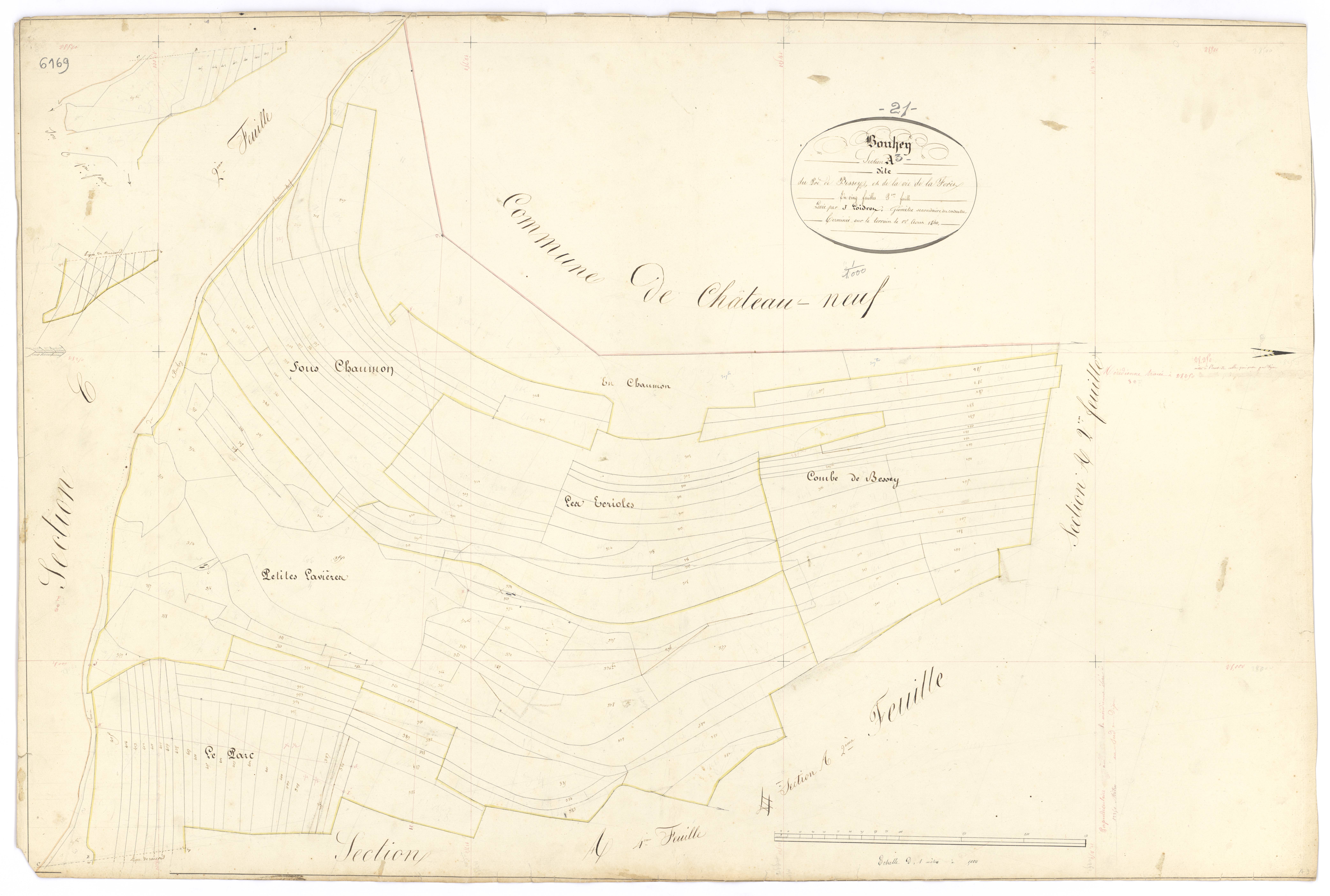 Bouhey - Section A3 - 3 P PLAN 94/4