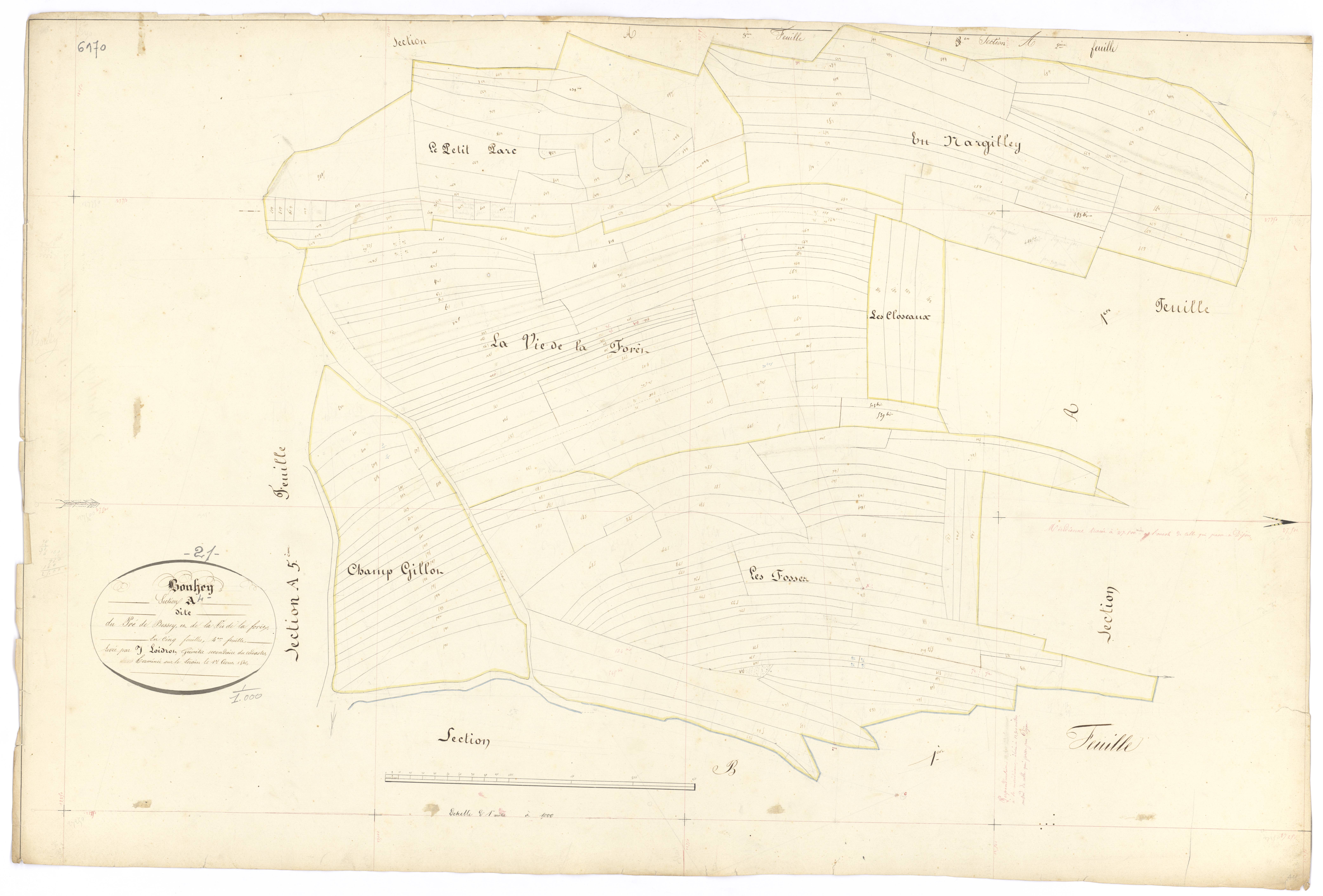Bouhey - Section A4 - 3 P PLAN 94/5