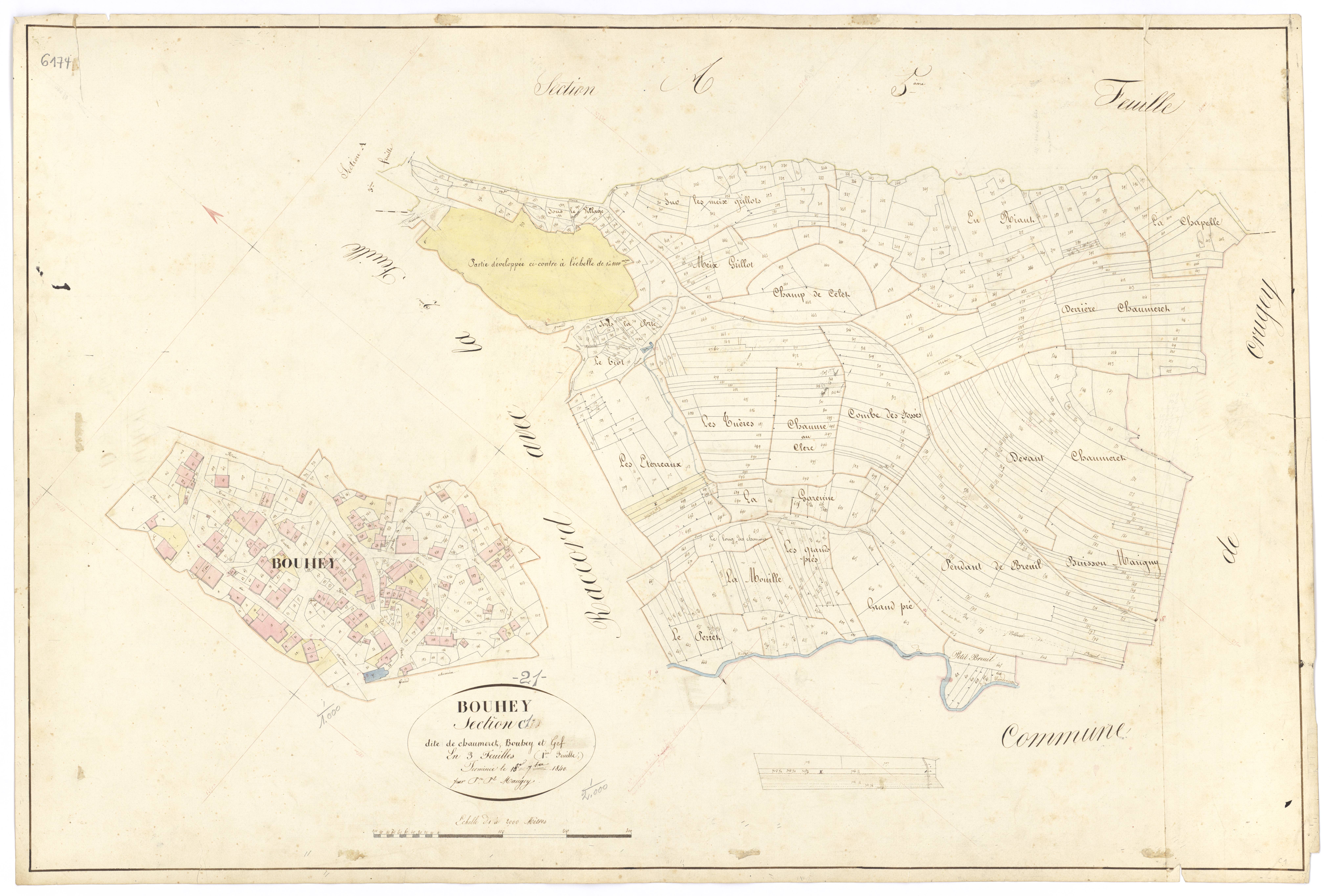 Bouhey - Section C1 - 3 P PLAN 94/9