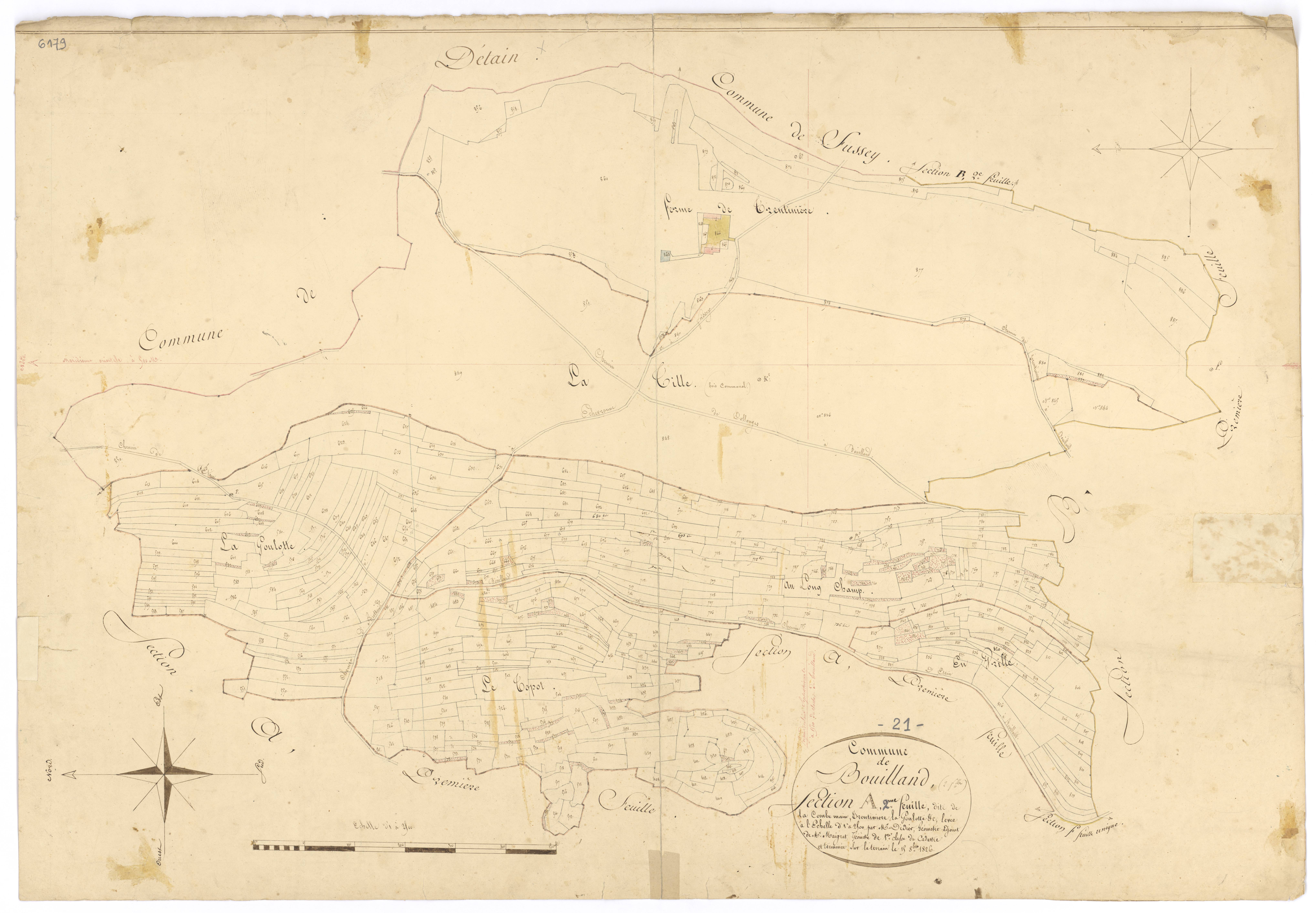Bouilland - Section A2 - 3 P PLAN 95/3