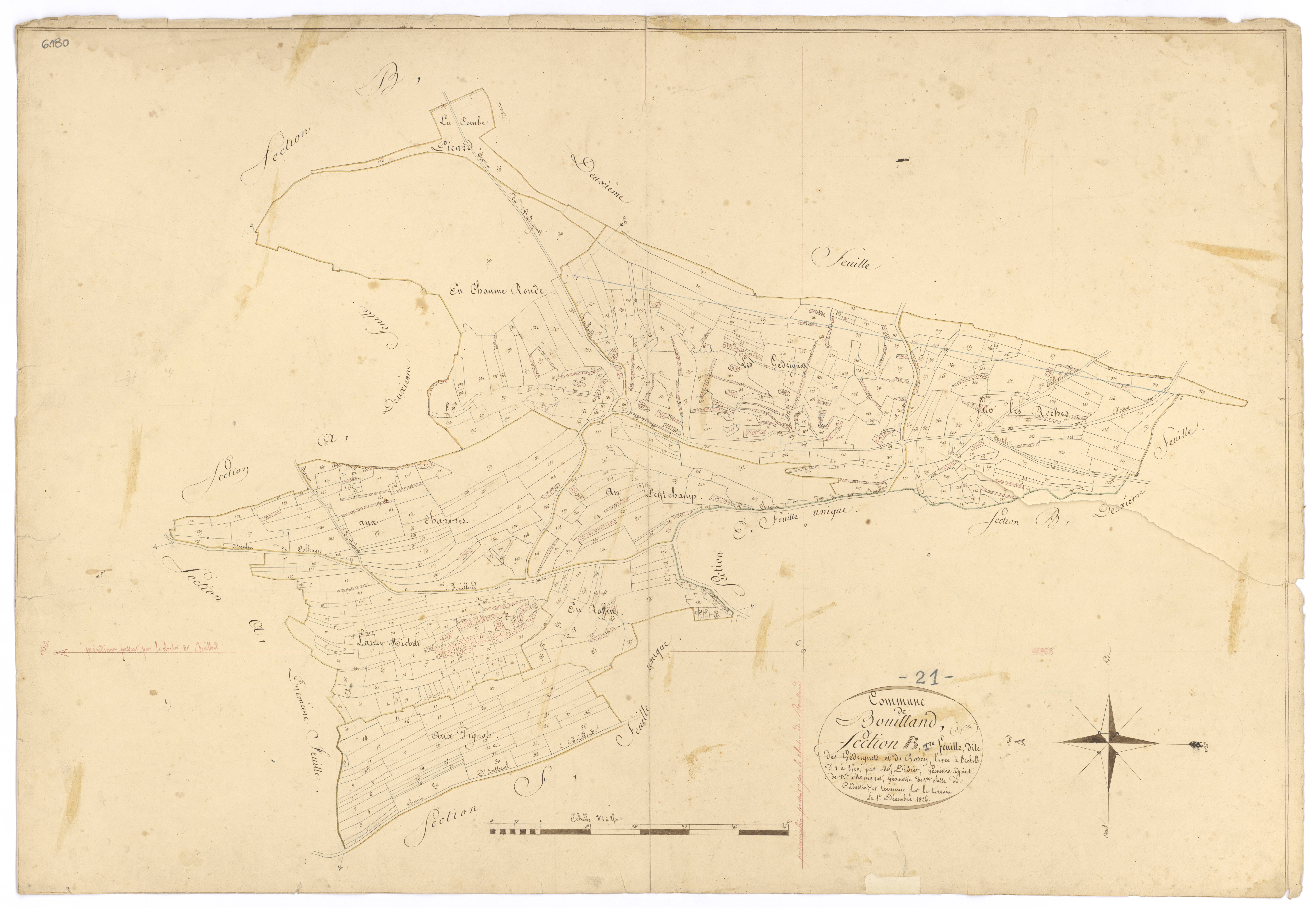 Bouilland - Section B1 - 3 P PLAN 95/4