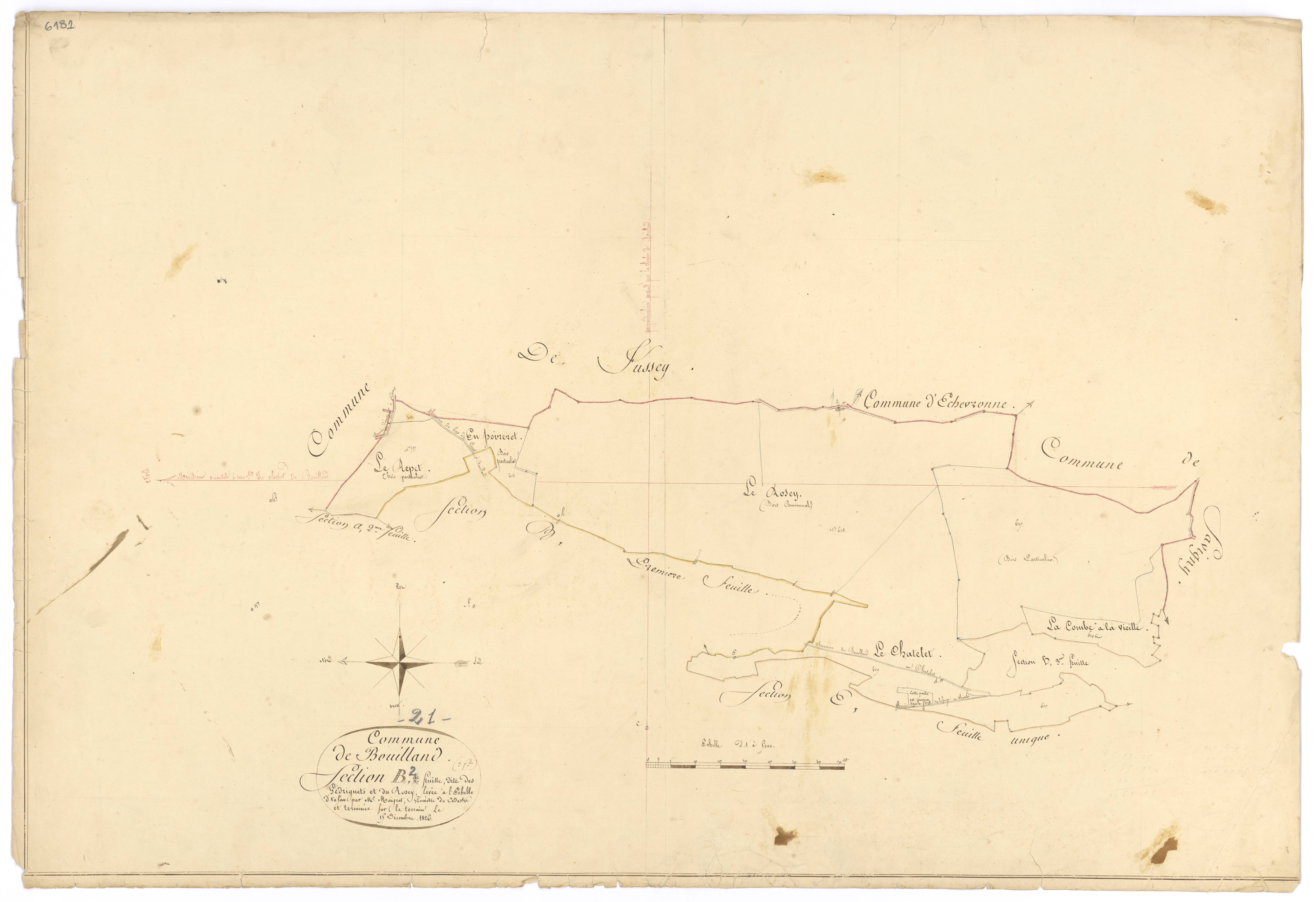 Bouilland - Section B2 - 3 P PLAN 95/5