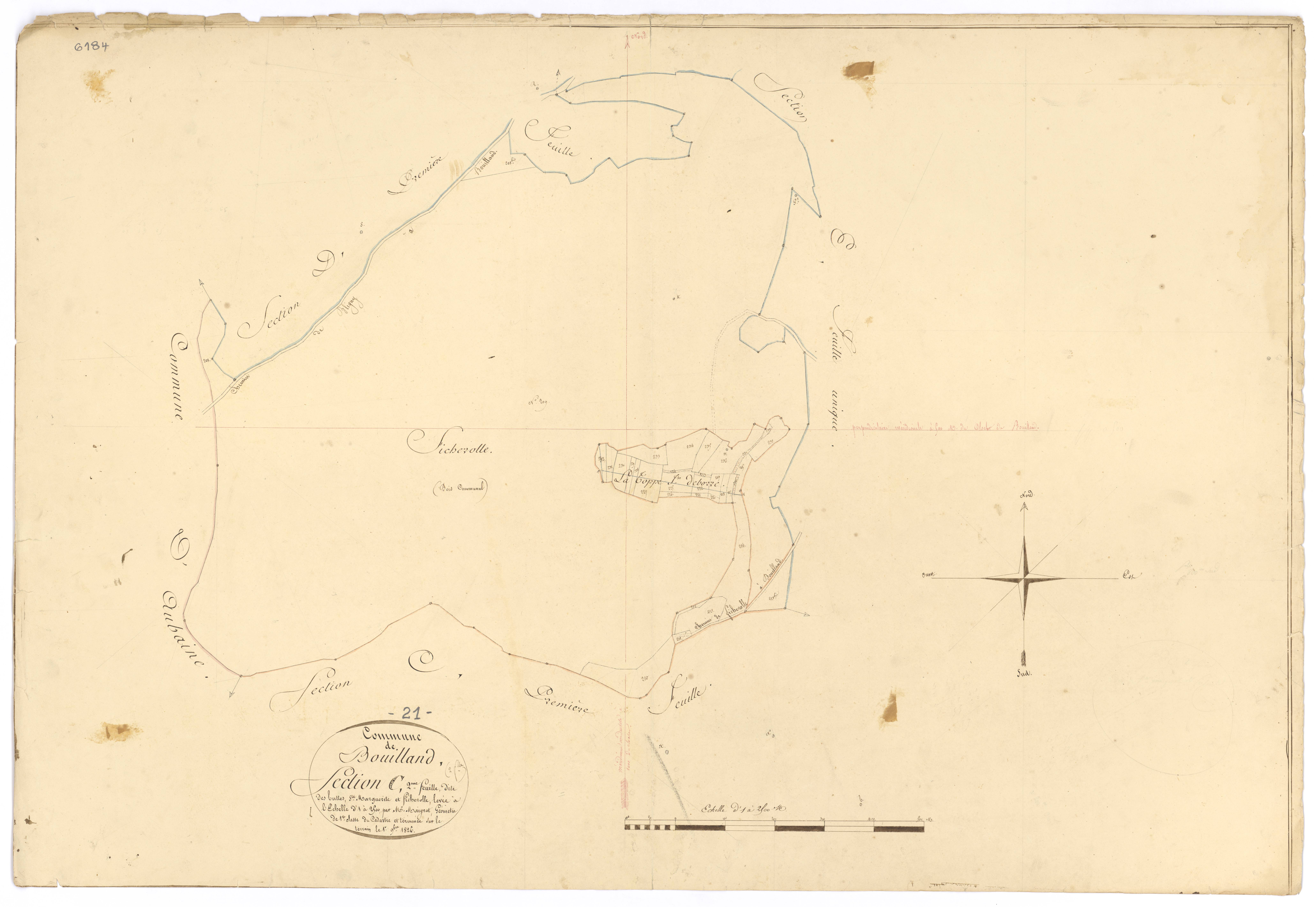 Bouilland - Section C2 - 3 P PLAN 95/8