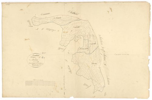 Bouilland - Section G - 3 P PLAN 95/13