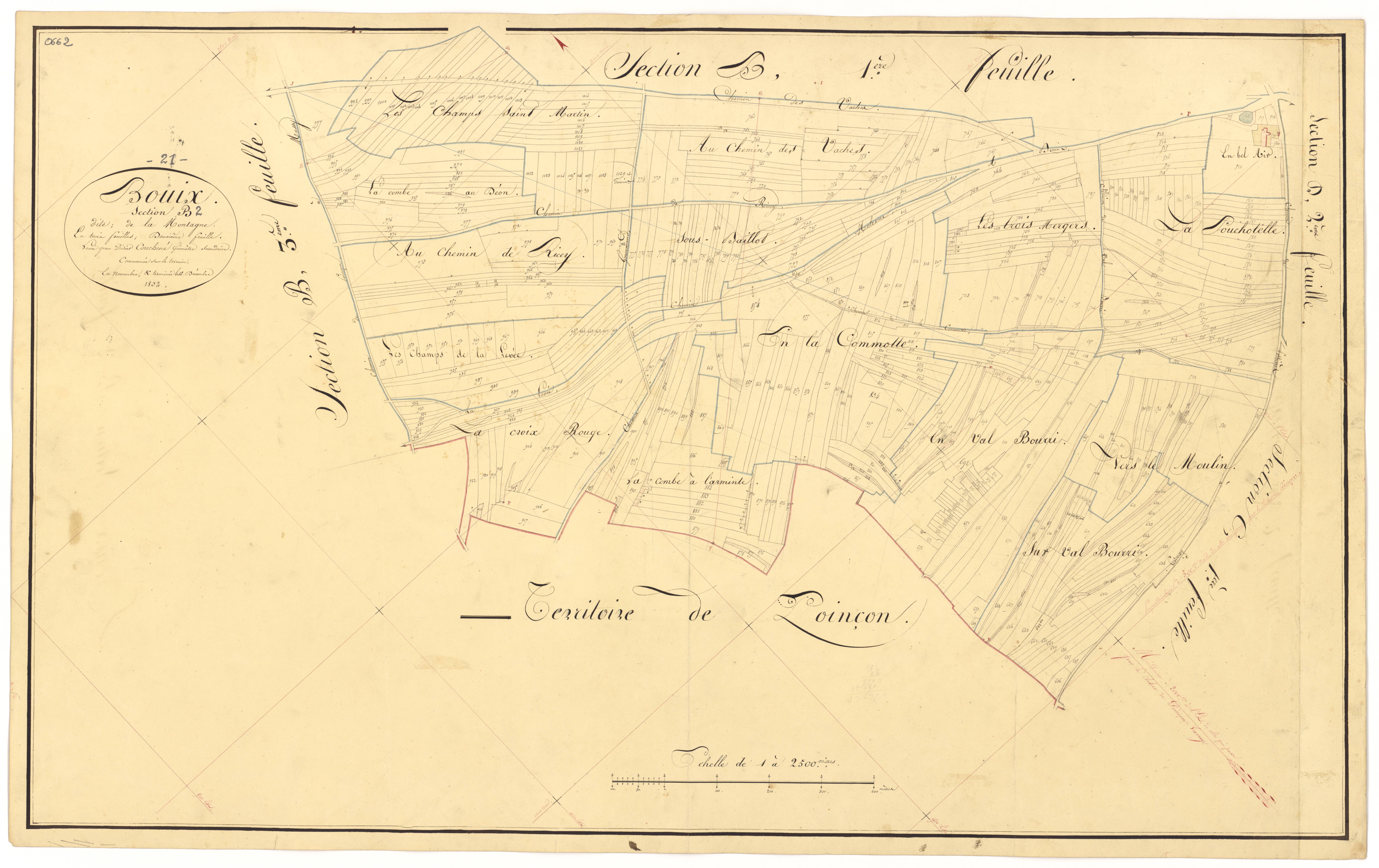 Bouix - Section B2 - 3 P PLAN 96/4