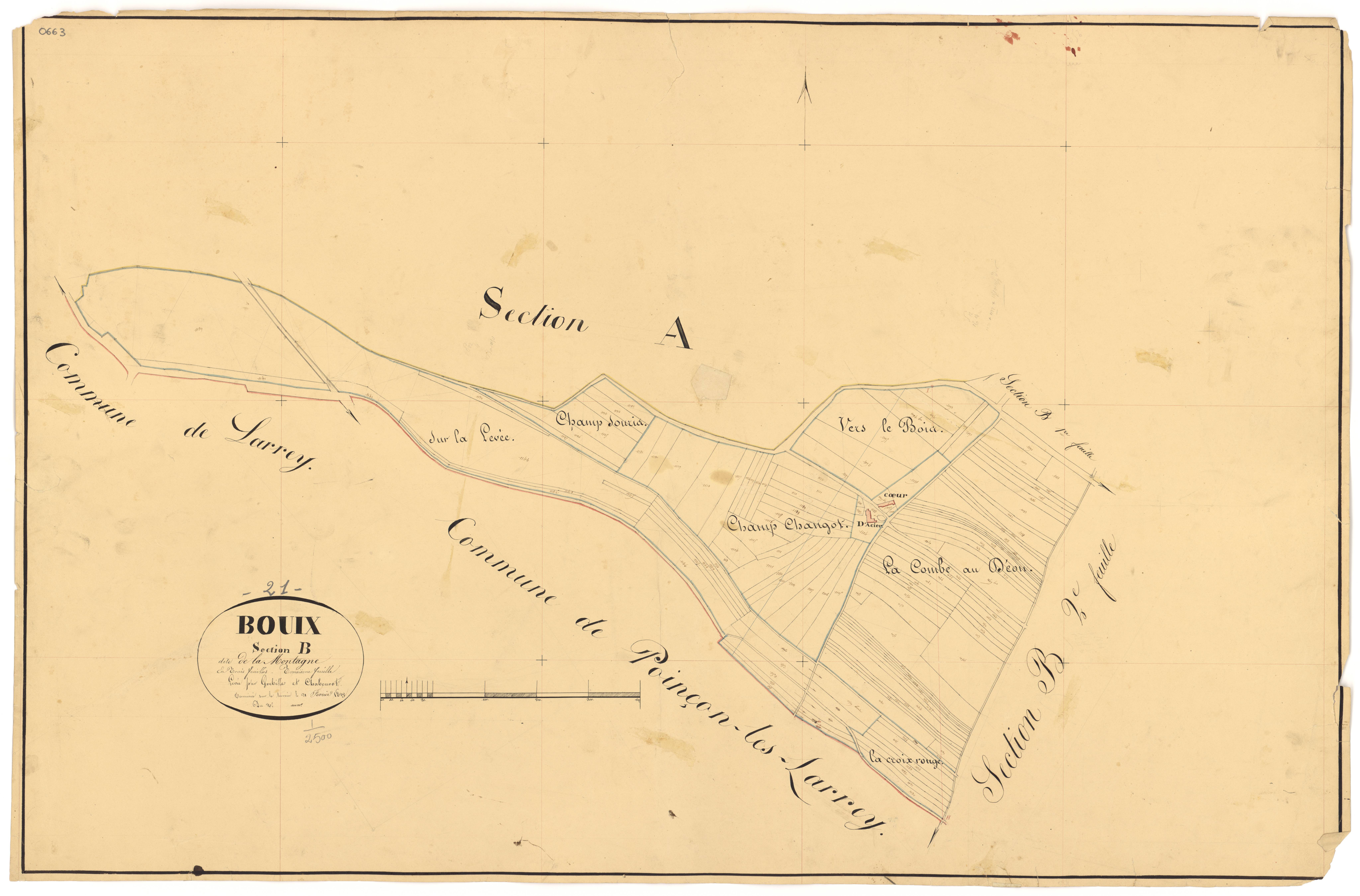 Bouix - Section B3 - 3 P PLAN 96/5