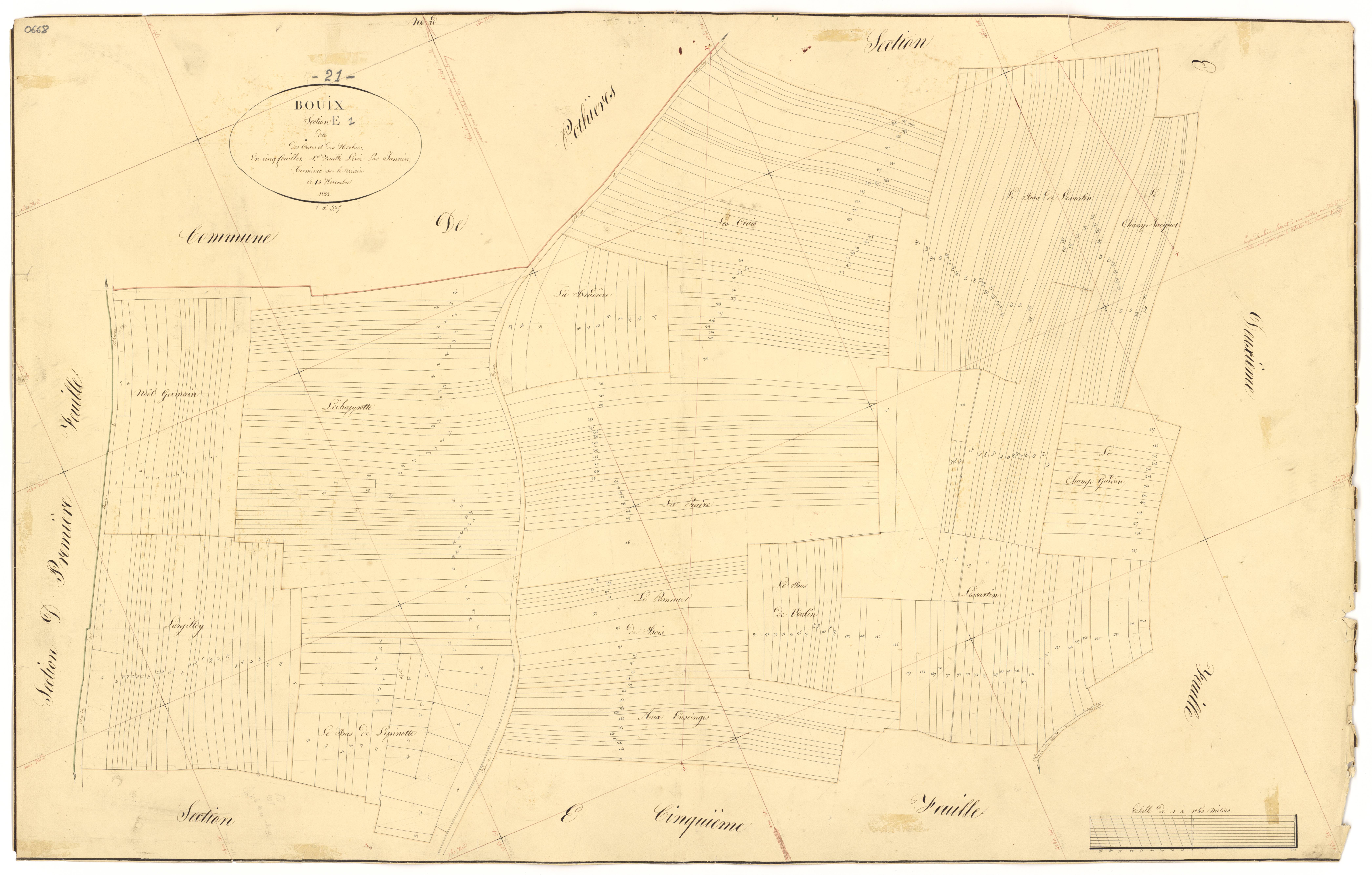 Bouix - Section E1 - 3 P PLAN 96/10
