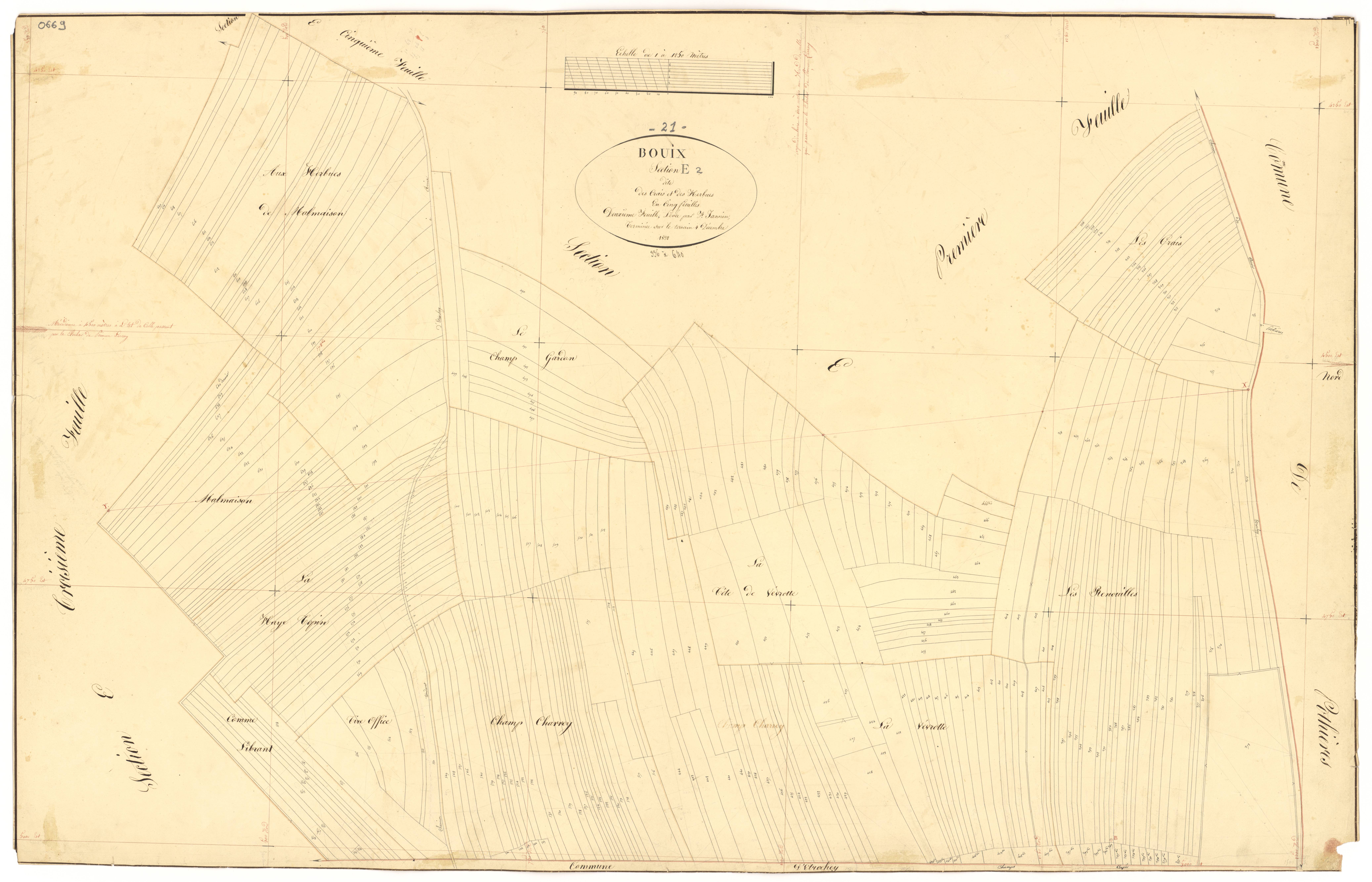 Bouix - Section E2 - 3 P PLAN 96/11