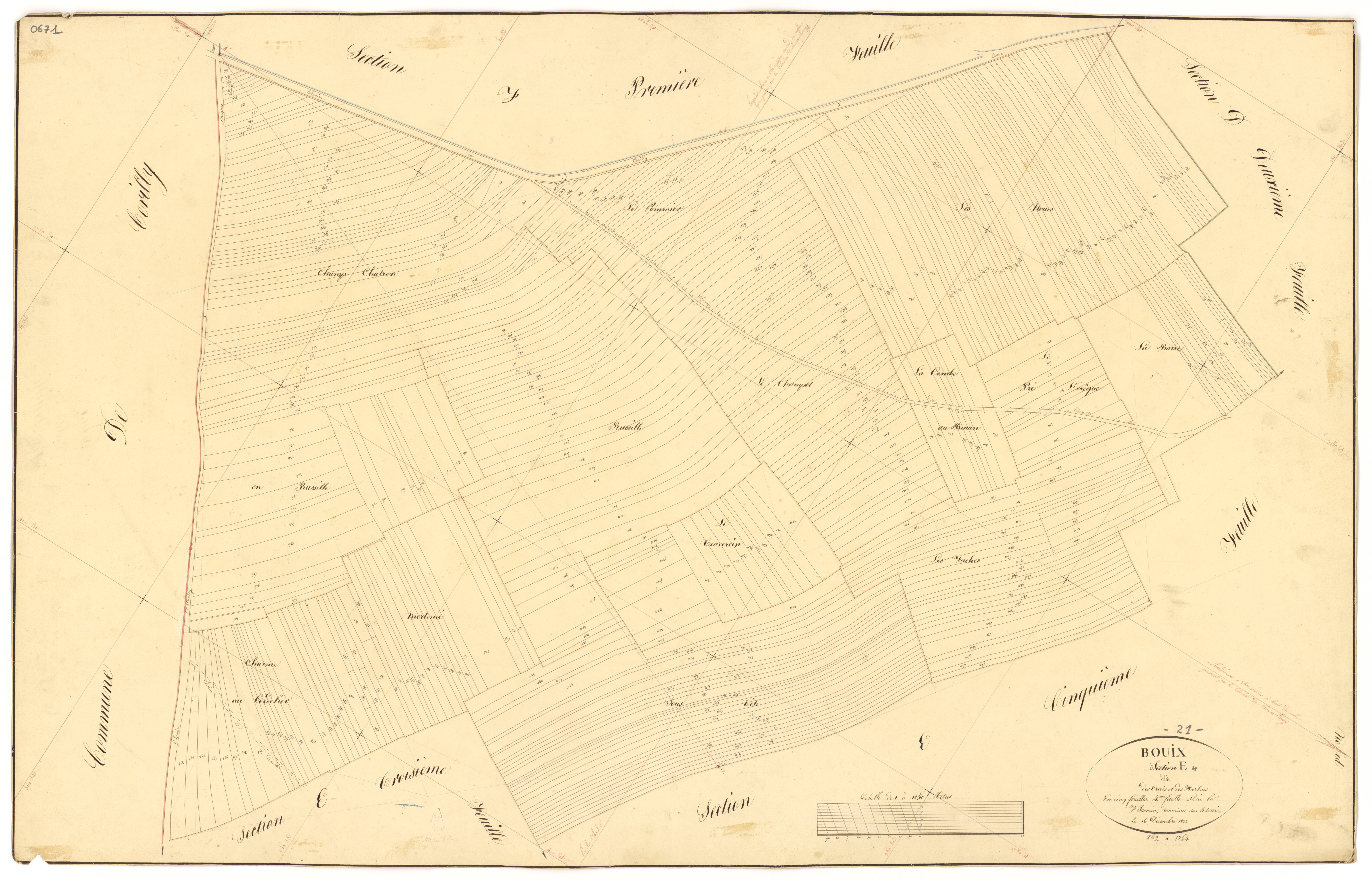 Bouix - Section E4 - 3 P PLAN 96/13