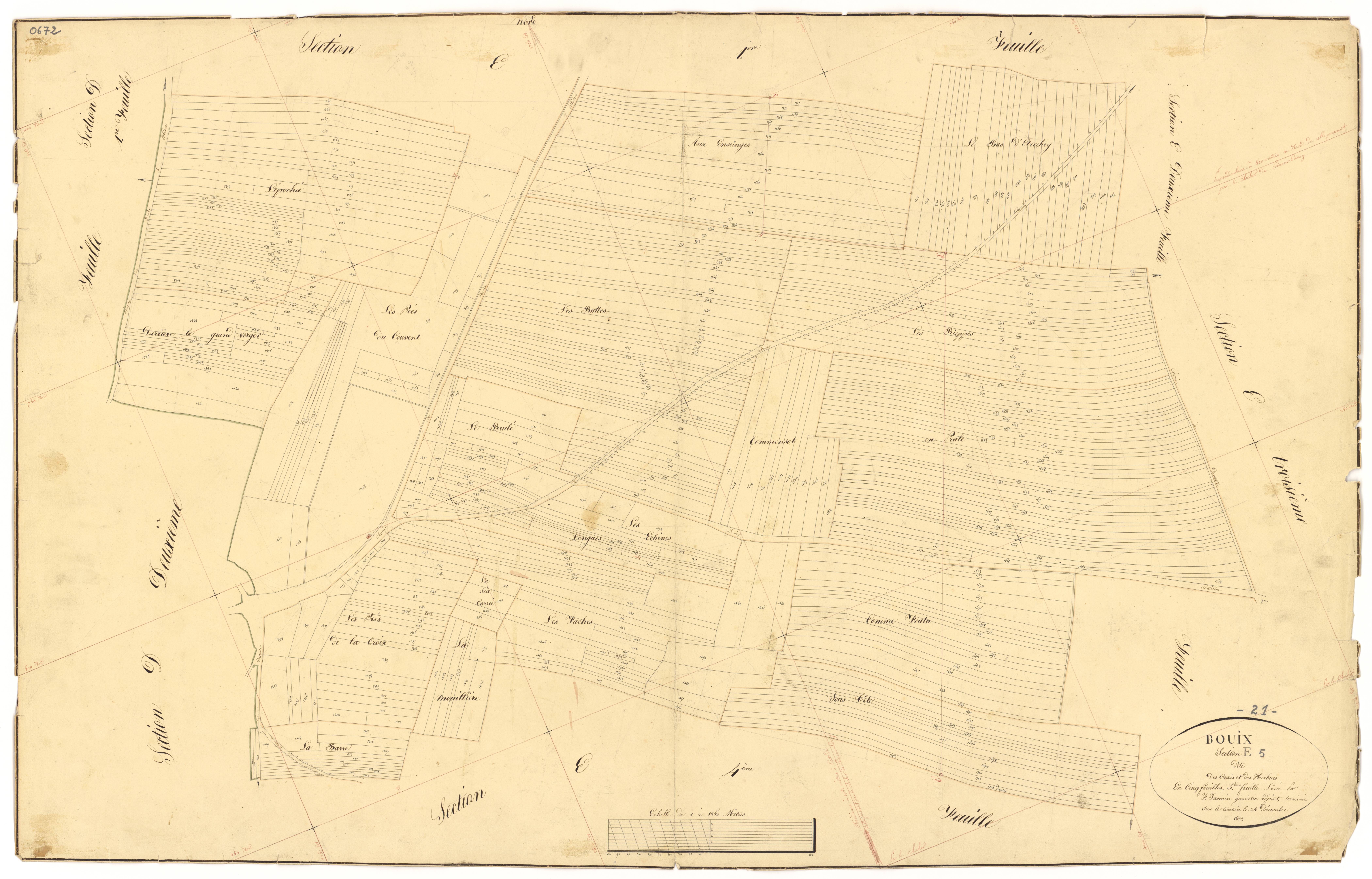 Bouix - Section E5 - 3 P PLAN 96/14