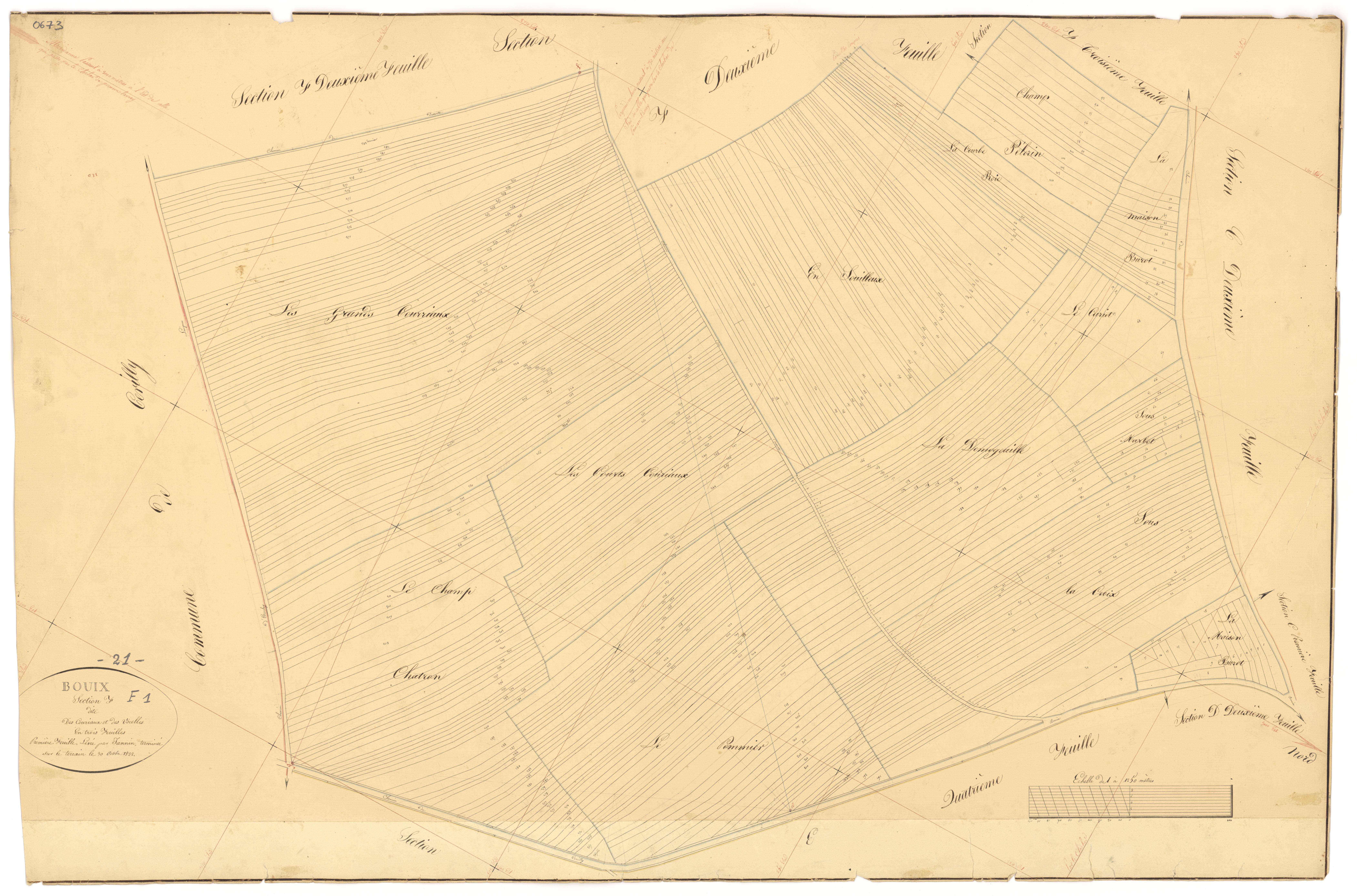 Bouix - Section F1 - 3 P PLAN 96/15