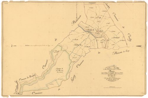 Bouix - Tableau d'assemblage - 3 P PLAN 96/1