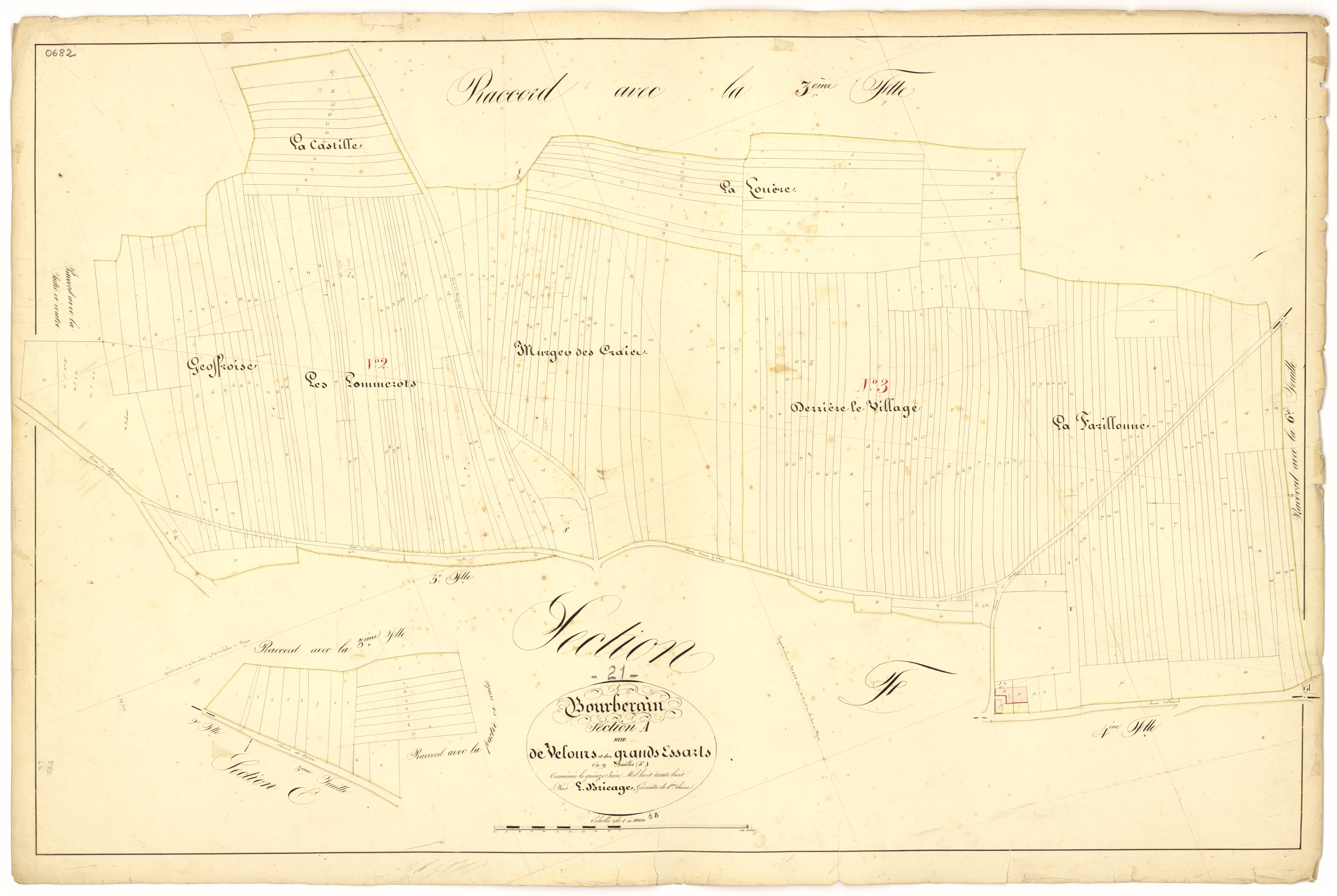 Bourberain - Section A5 - 3 P PLAN 97/7