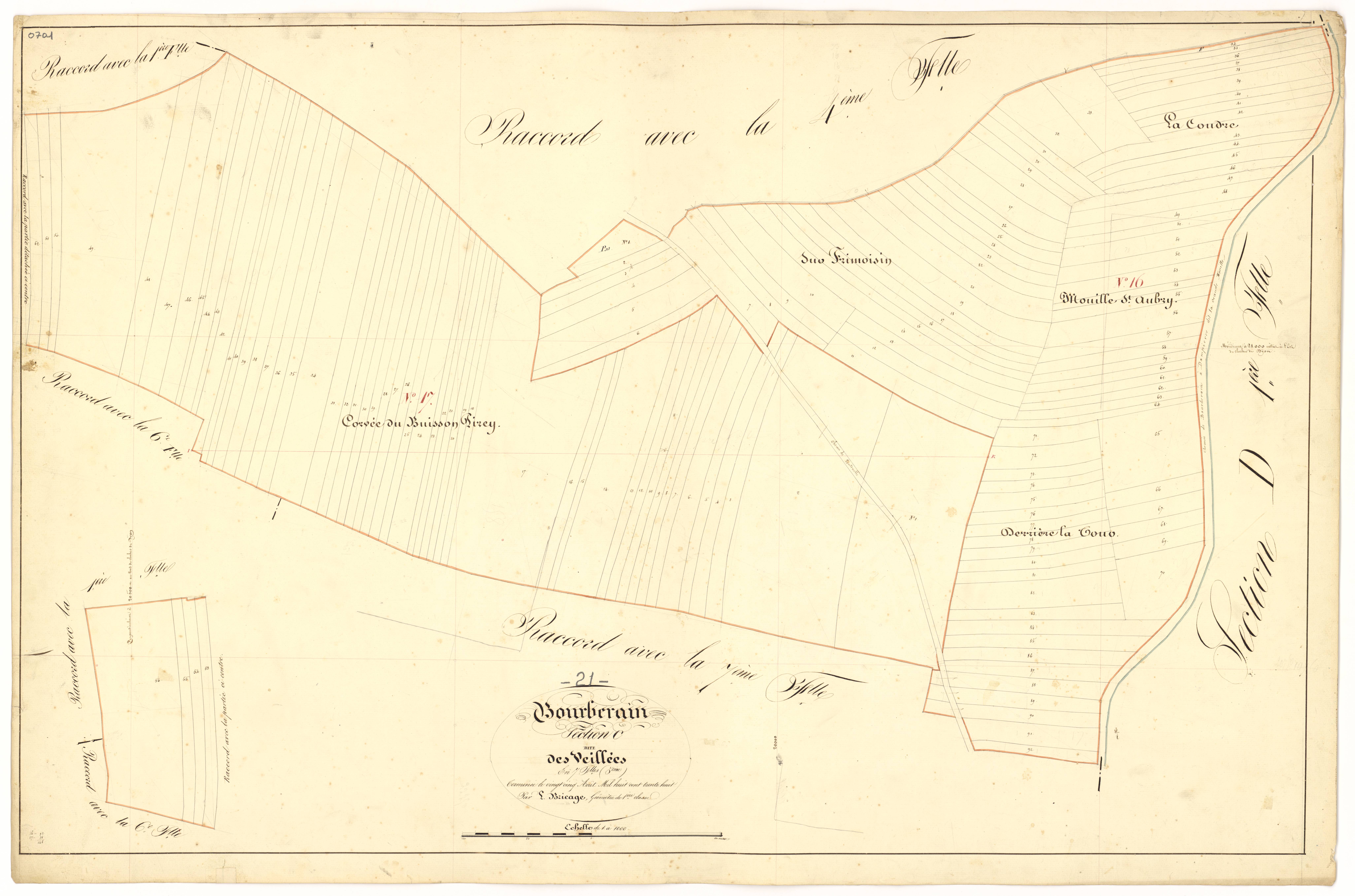 Bourberain - Section C5 - 3 P PLAN 97/26