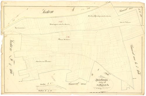 Bourberain - Section B7 - 3 P PLAN 97/19