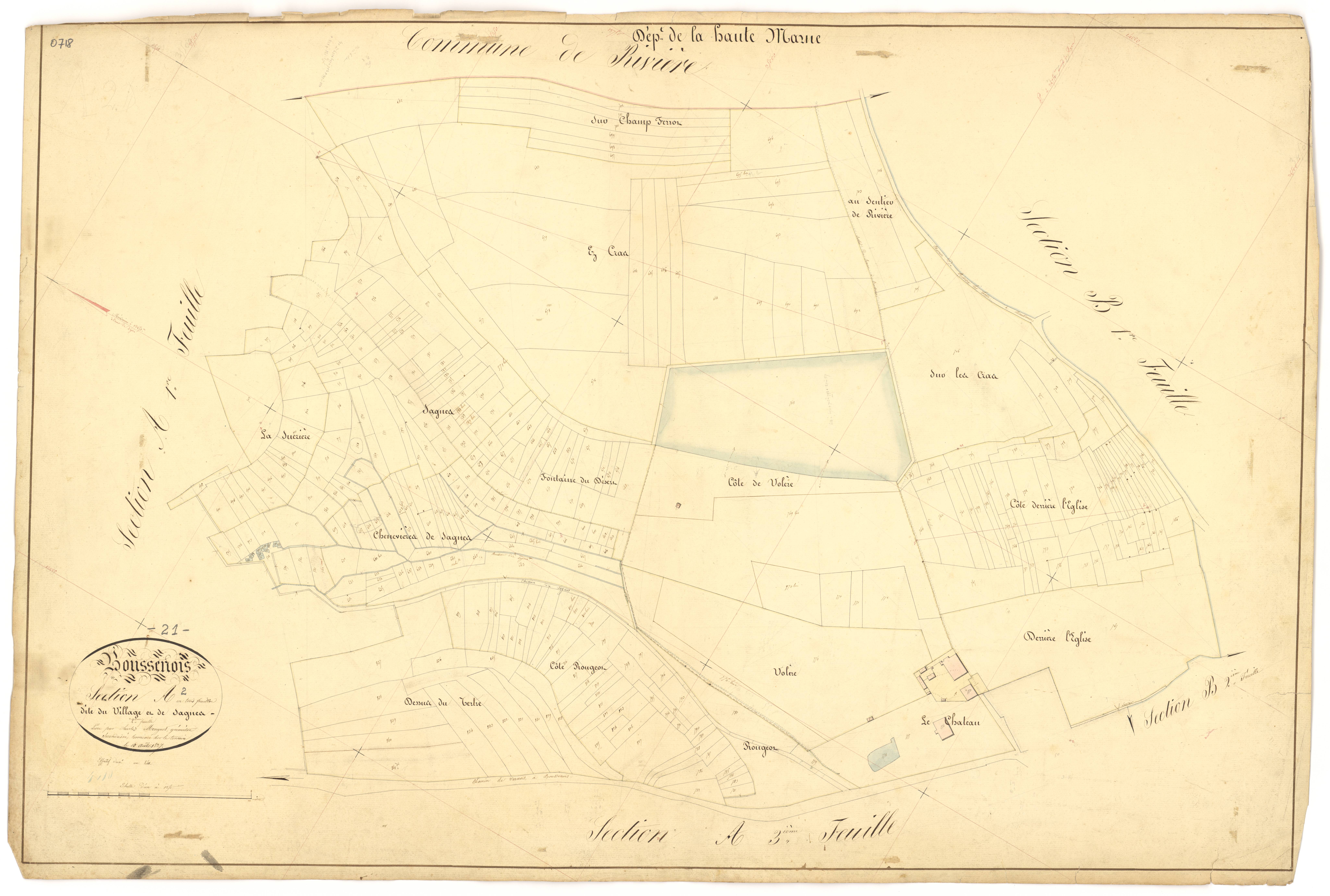 Boussenois - Section A2 - 3 P PLAN 99/3