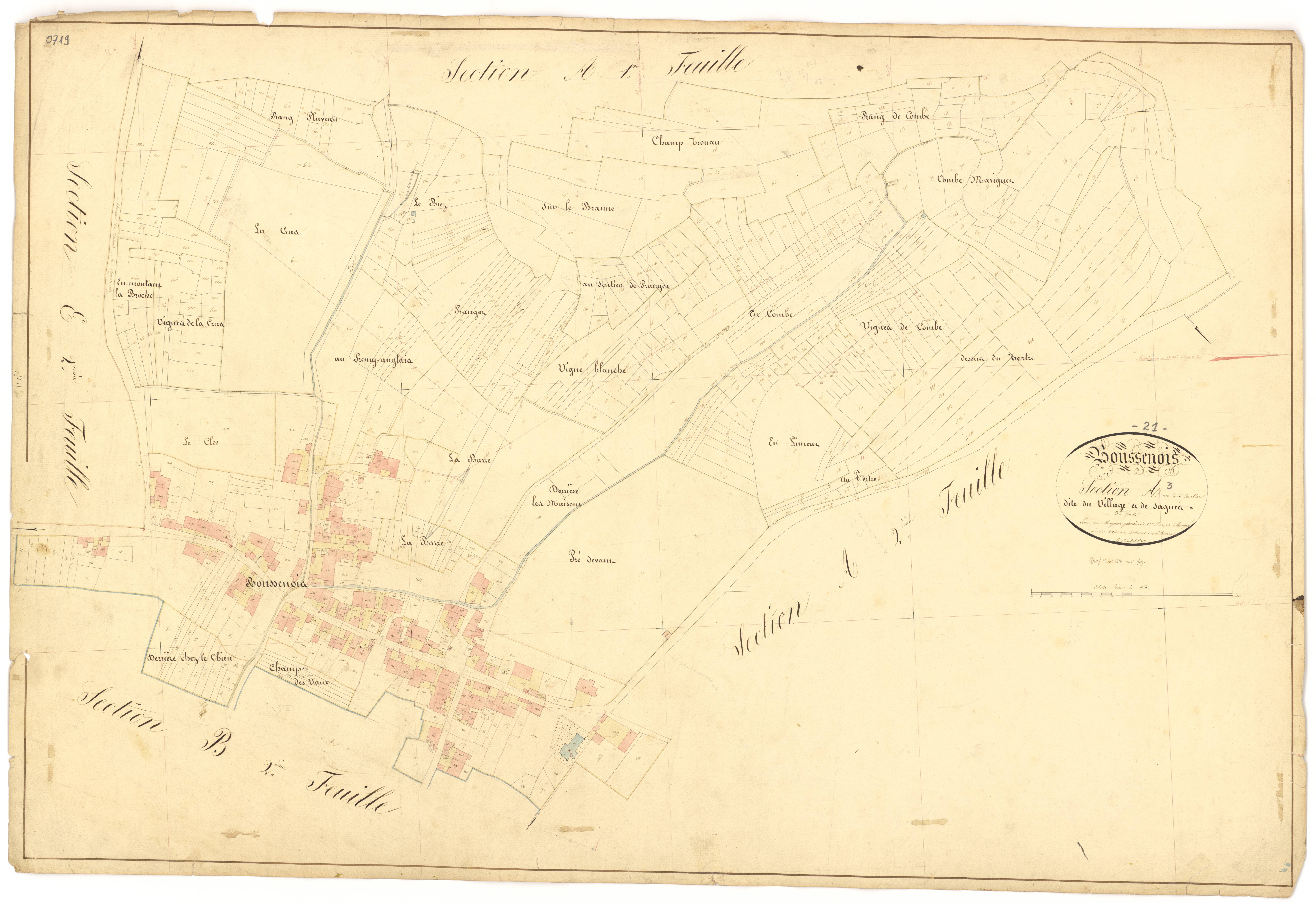 Boussenois - Section A3 - 3 P PLAN 99/4
