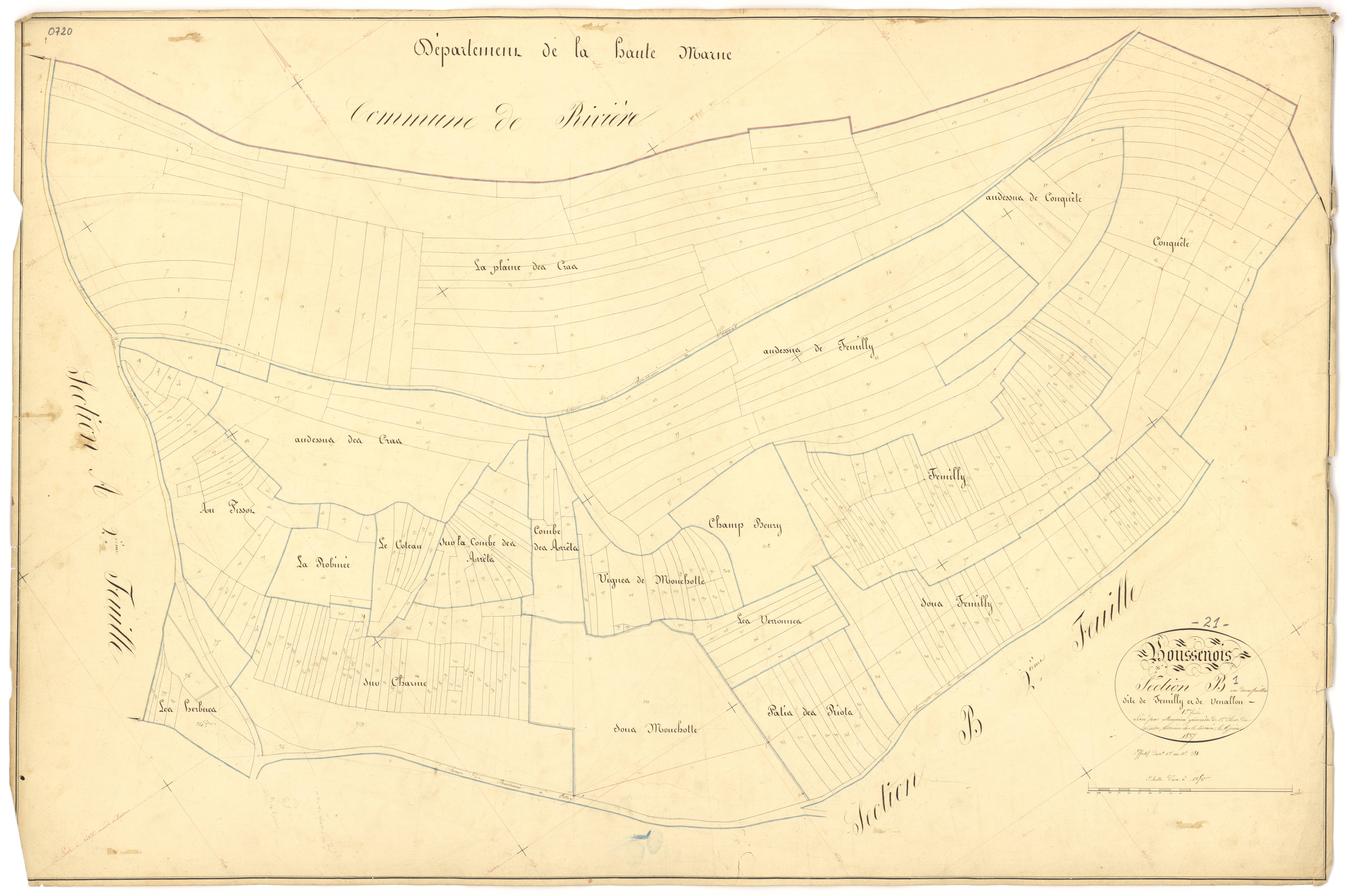 Boussenois - Section B1 - 3 P PLAN 99/5