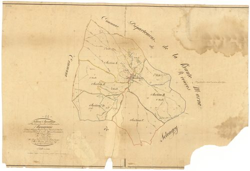 Boussenois - Tableau d'assemblage - 3 P PLAN 99/1