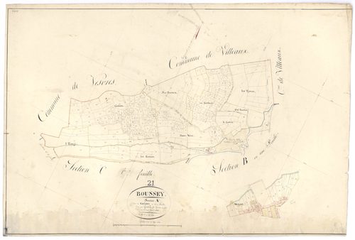 Boussey - Section A - 3 P PLAN 100/2
