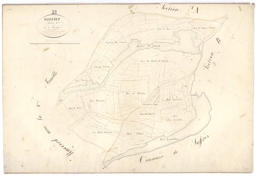 Boussey - Section C1 - 3 P PLAN 100/4