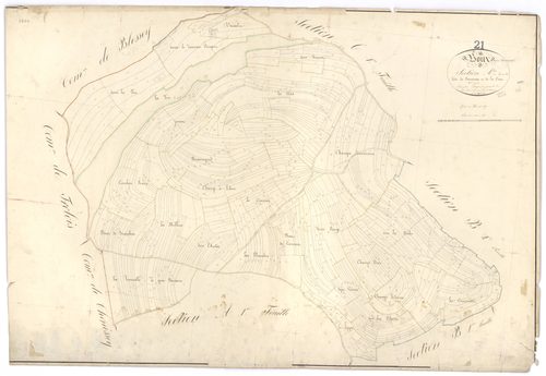 Boux-sous-Salmaise - Section A2 - 3 P PLAN 101/3