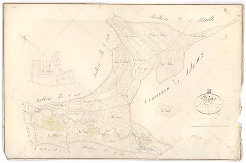 Boux-sous-Salmaise - Section C2 - 3 P PLAN 101/7